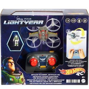 Hot Wheels Space Ranger Jetpack RC, Remote-Controlled Flying Ship